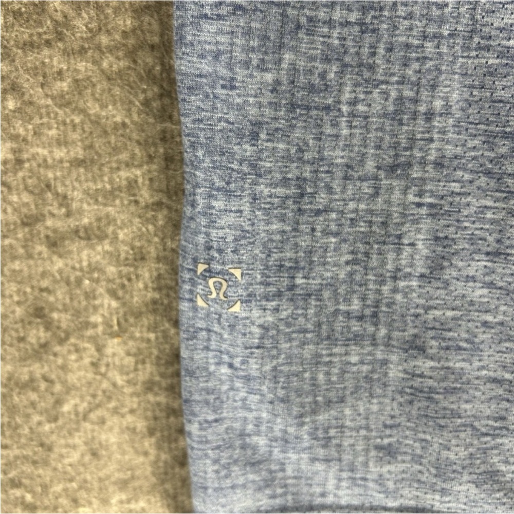 Lululemon Metal Vent Tech Polo Shirt Men's XL Blue Stretch Lightweight Golf - Picture 8 of 10